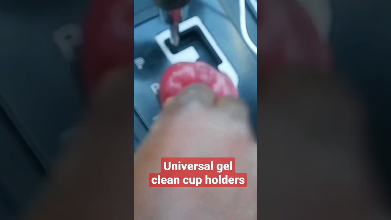 Spotless!!! keep car cup holders clean, using- 