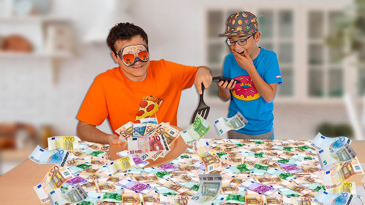 Money Scoop Challenge !!! 💵 YouTube