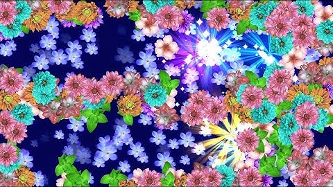 Interactive slide.  Flowers