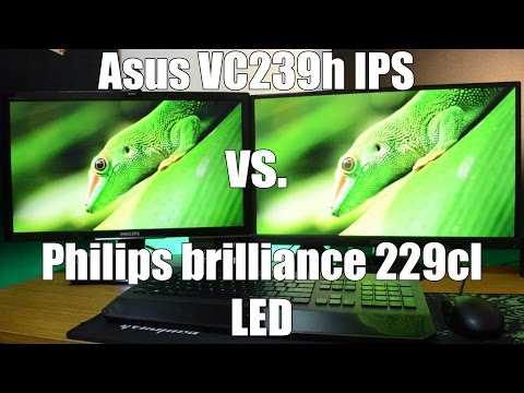 Asus Vc239h ips vs  Philips Brilliance 229cl led