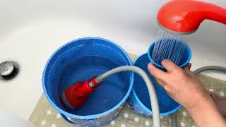 In Action! Ivation portable battery powered shower, Review