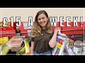 £15 BUDGET LIDL food shop | for a week