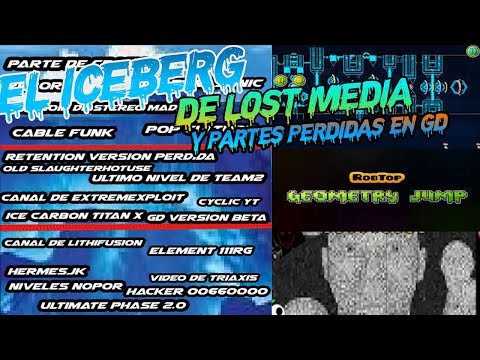 The Lost Footage Iceberg in Geometry Dash (Files, Levels, and Videos) 🔥