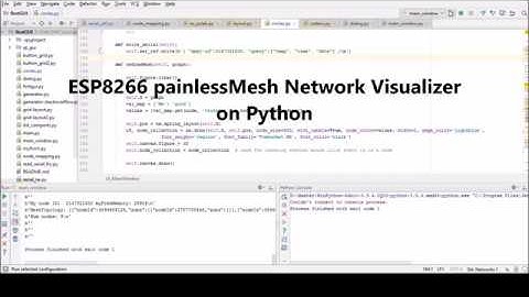 ESP8266 Mesh Network Visualizer