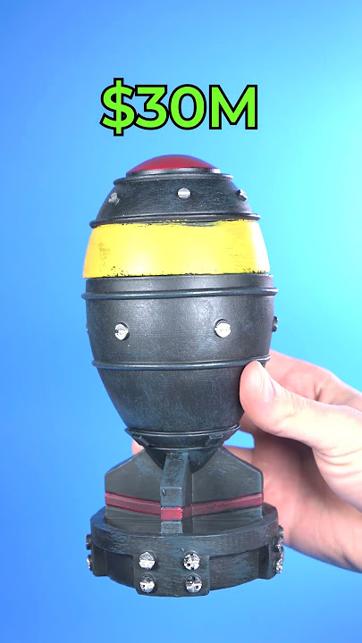 3d printed NUKE vs real