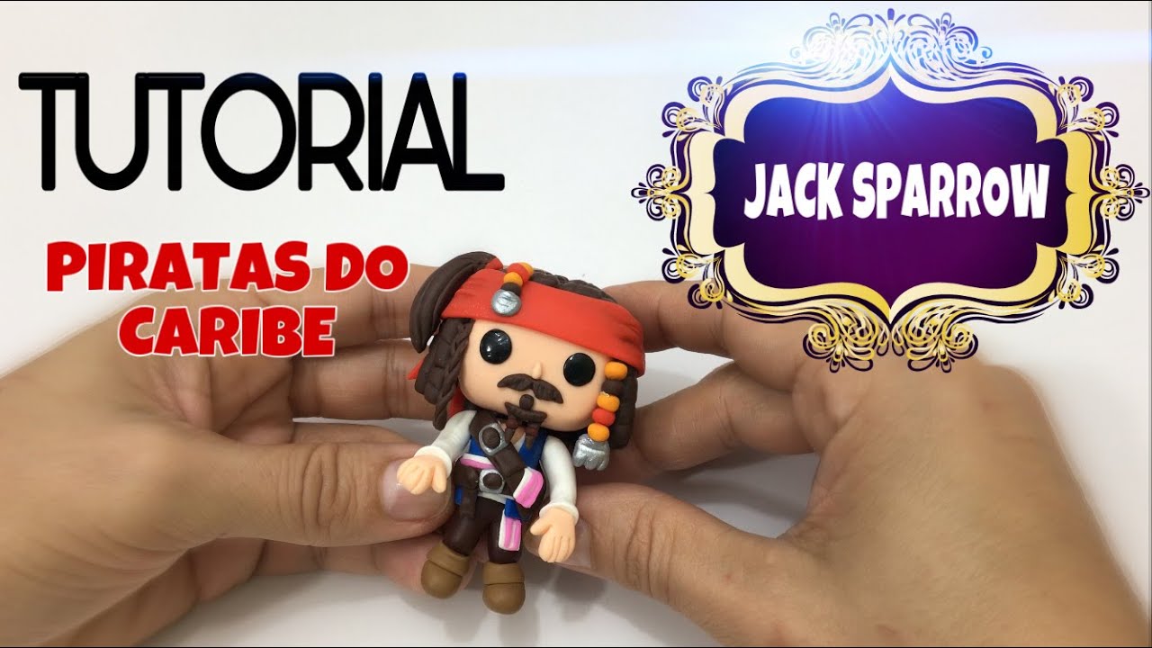 TUTORIAL : JACK SPARROW | PIRATAS DO CARIBE | PASSO A PASSO 
