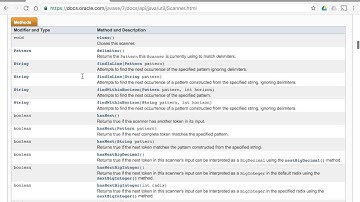Java05: Retrieving user input in Java using the Scanner class