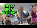 HOA Meeting Descends into Chaos - Jupiter, Florida - March 26, 2026