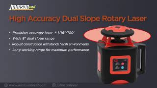 40-6541 Rotary Laser Johnson Level