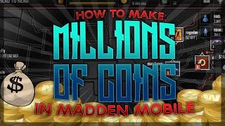BEST COIN MAKING METHOD IN MADDEN MOBILE 16! | 150k+ Per Hour! | Super Easy! screenshot 5