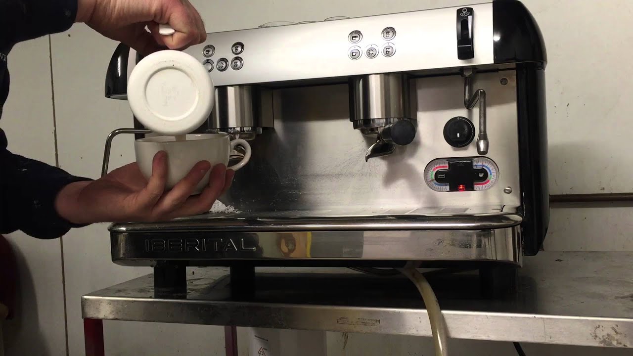 traditional espresso machine 