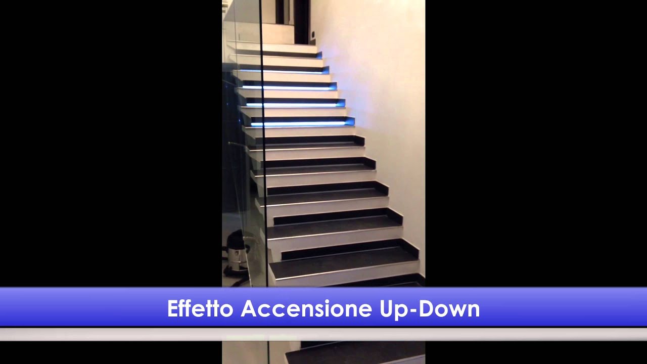 strisce led per scale interne con sensore
