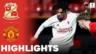 Manchester United vs Swindon Town | Highlights | U18 Youth FA Cup 16-01-2024