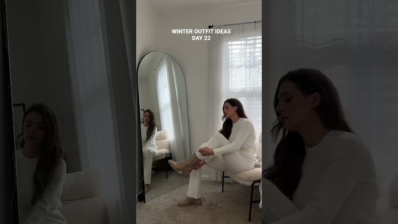 Winter outfit ideas day 22 | jumpsuit outfit, winter 2023 fashion trends 