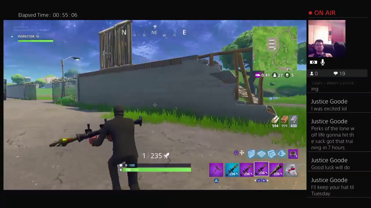 INSPECTOR_10 is Live "Fortnit "