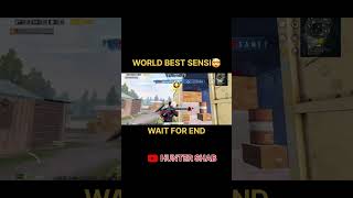 Best Headshot Sensitivity 2026 🎯 BGMI Zero Recoil Settings 🔥 100% Gyroscope #shorts