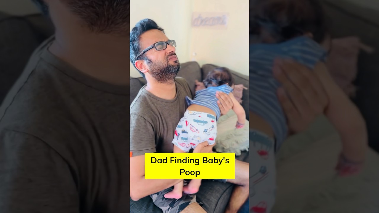 Daddy’s Diaper Duty: The Great Poop Mystery! 