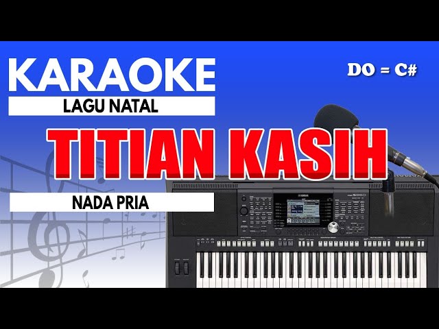 Karaoke - Titian Kasih // Victor Hutabarat ( Nada Pria ) class=