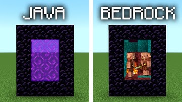 java vs bedrock v6