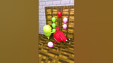 Who Popped More Balloons? - Maizen Animation Cartoon #shorts #animation