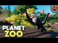 Passeio com os TAMANDUÁS e MACACOS | Planet Zoo #02 - AmSul Gameplay PT-BR