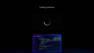 This JavaScript particle animation turns simple code into a smooth visual effect. #cssanimation