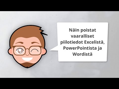 Video: Kuinka poistan asiakirjan ominaisuudet PowerPointista?