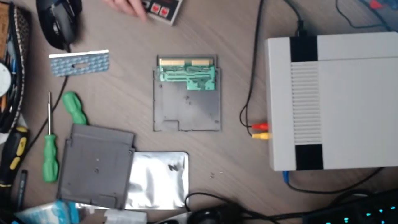 How To Open & Clean A NES Game YouTube