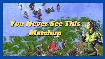 Why is this so rare?! | Abysme (Kronos) vs Momo (Gaia) #aom #ageofempires