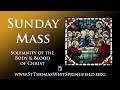 Sunday Mass June 2, 2024