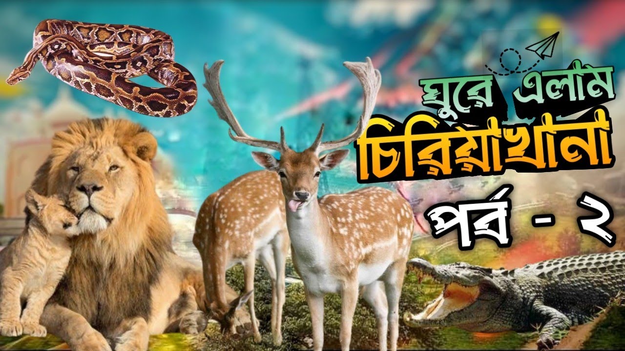 Bangladesh Rasel R বাংলাদেশ জাতীয় চিড়িয়াখানা মিরপুর । পর্ব - ২ | Bangladesh National ...