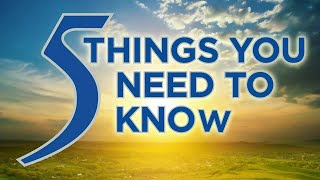 Wednesday, Sept. 6, 2023: 5 things you need to know