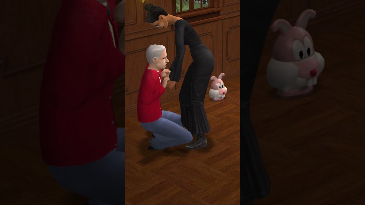 the SIMS 2 - Mortimer Ćwir przesadził z eliksirem młodości! #sims2