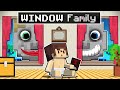 Joining The WINDOW FAMILY In Minecraft!