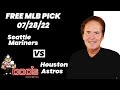 MLB Picks and Predictions - Seattle Mariners vs Houston Astros, 7/28/22 Free Best Bets & Odds