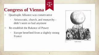 5.7 The Congress of Vienna