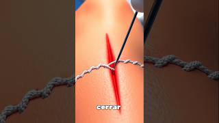 Cómo funcionan las suturas 🤯 Estilo de animación médica 3D consistente