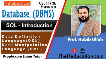 Introduction to SQL | DDL, DML, DQL, DCL, TCL Commands in SQL