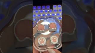 #redragon PAWS Keycap unboxing. #keyboard #keycap #paws #gamergirl #mouseandkeyboard