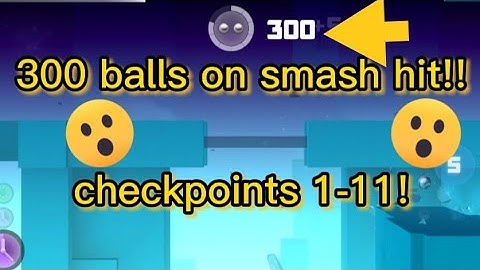 SMASH HIT GAMEPLAY WITH 300 BALLS! (Part 1)| Itzsky_gamer192