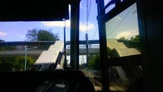 輕鐵615(第一期1069)蝴蝶站至屯門碼頭總站行車片段
