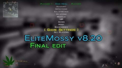 [PS3] Mw2 - EliteMossy v8.20 (Final Edit)