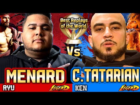 🔥SF6 (MenaRD vs ChrisTatarian)🔥Ryu vs Ken ▰ Street Fighter 6 High Level