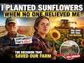 They Laughed When She Said Plant Sunflowers — 2 Years Later It Saved the Whole Farm