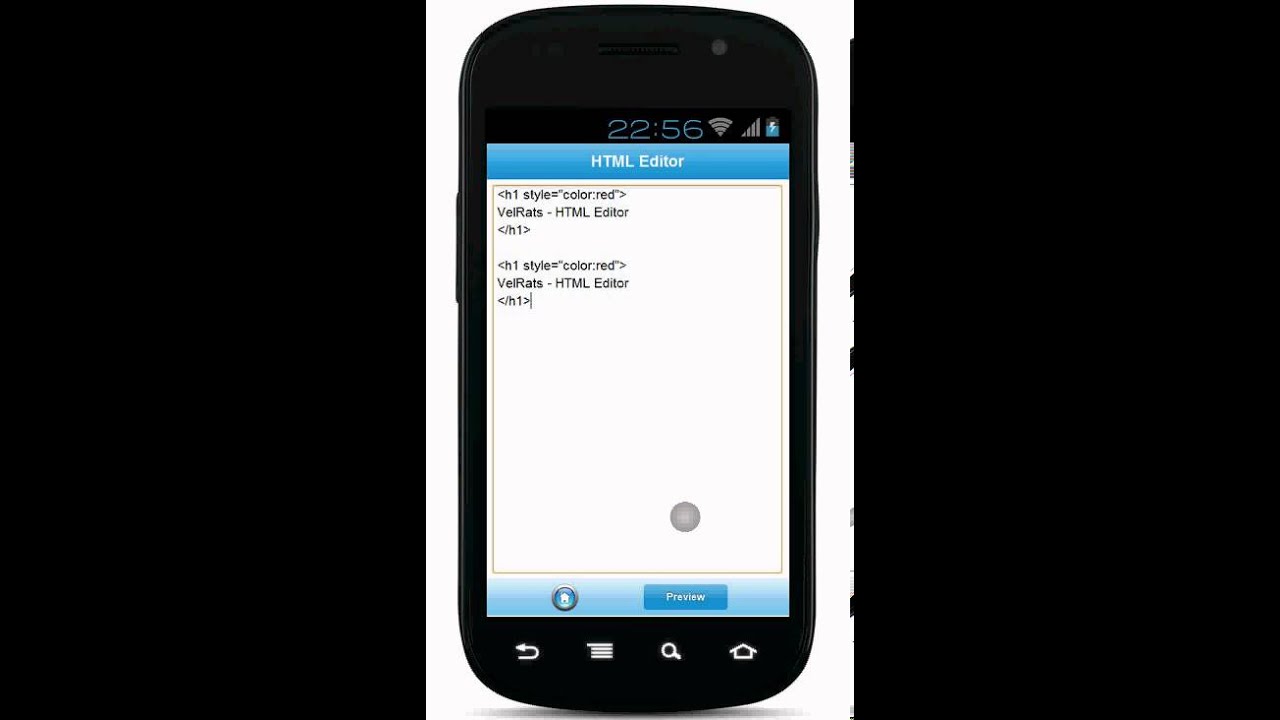 Android Html Editor -  11