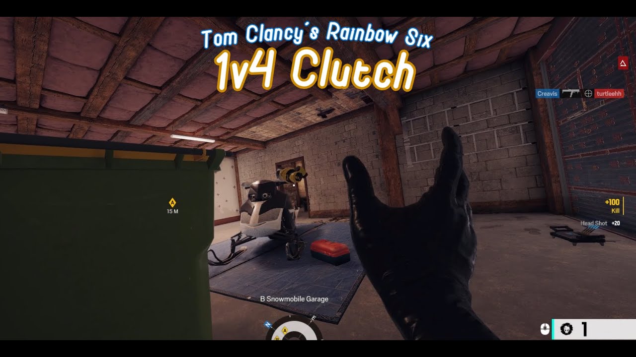 1v4 Clutch w/ Smoke | Rainbow Six Siege - YouTube