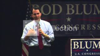 MW: GOV WALKER IN CEDAR RAPIDS