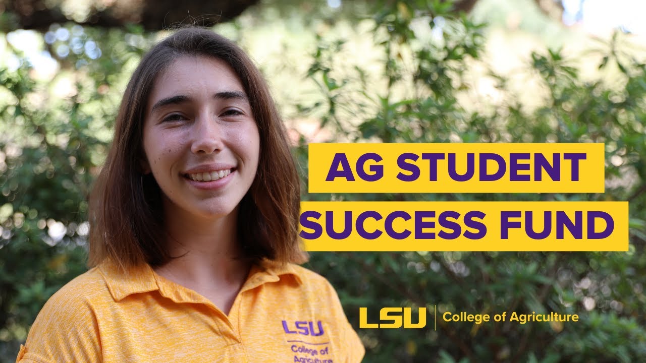 Student Involvement  LSU College of Agriculture