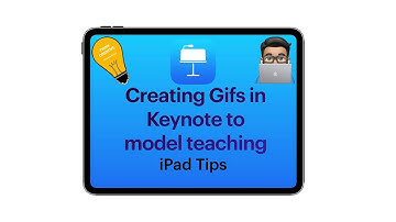 Keynote tips: Creating Gifs in Keynote to help model teaching (iPad tutorial 2020)