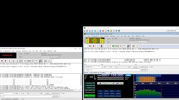 PC ALE demo using SDR for fast frequency hopping
